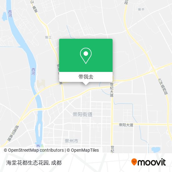 海棠花都生态花园地图