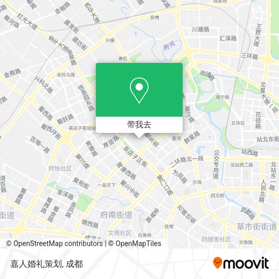 嘉人婚礼策划地图