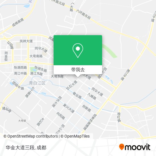 华金大道三段地图