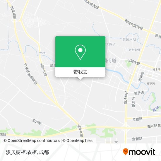 澳贝橱柜.衣柜地图