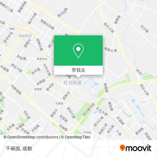 千碗面地图