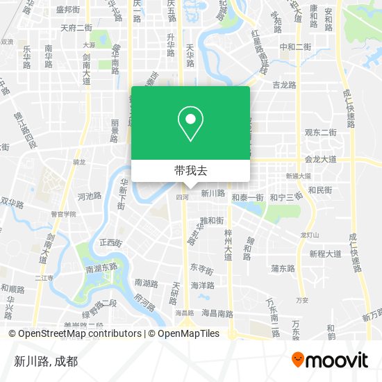 新川路地图