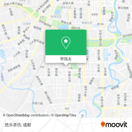 悠乐茶坊地图