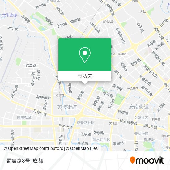 蜀鑫路8号地图