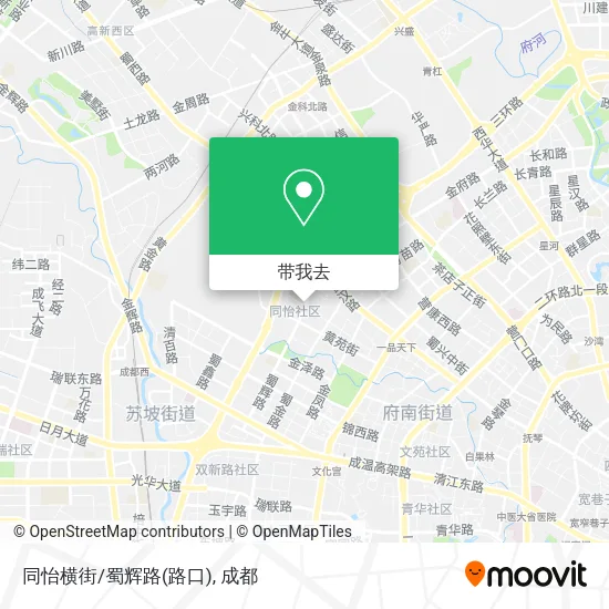 同怡横街/蜀辉路(路口)地图