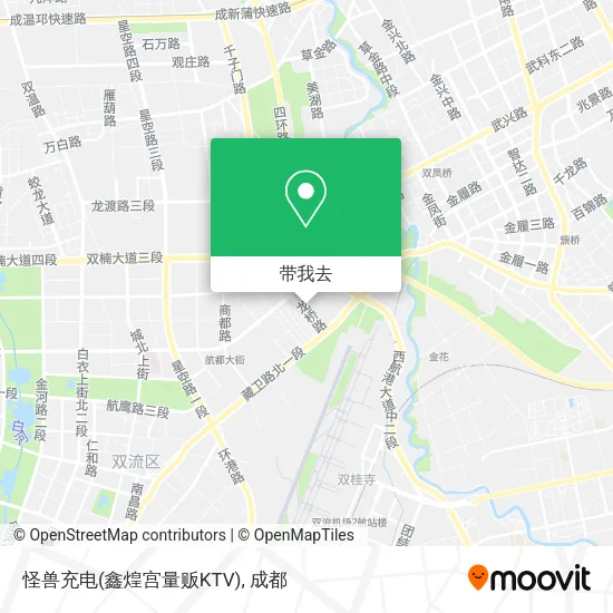 怪兽充电(鑫煌宫量贩KTV)地图