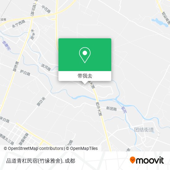 品道青杠民宿(竹缘雅舍)地图
