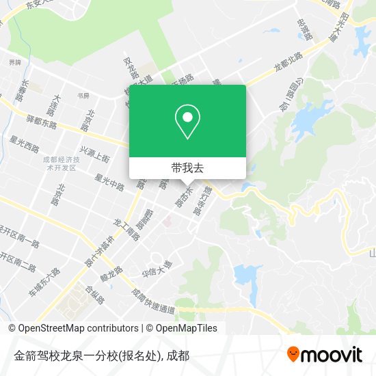 金箭驾校龙泉一分校(报名处)地图