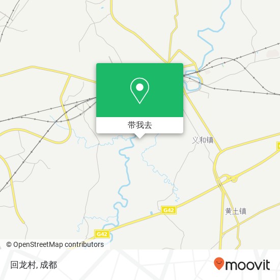 回龙村地图