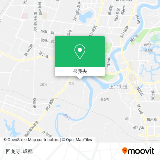 回龙寺地图