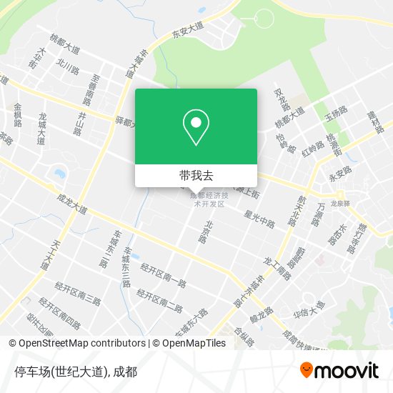 停车场(世纪大道)地图