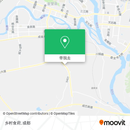 乡村食府地图
