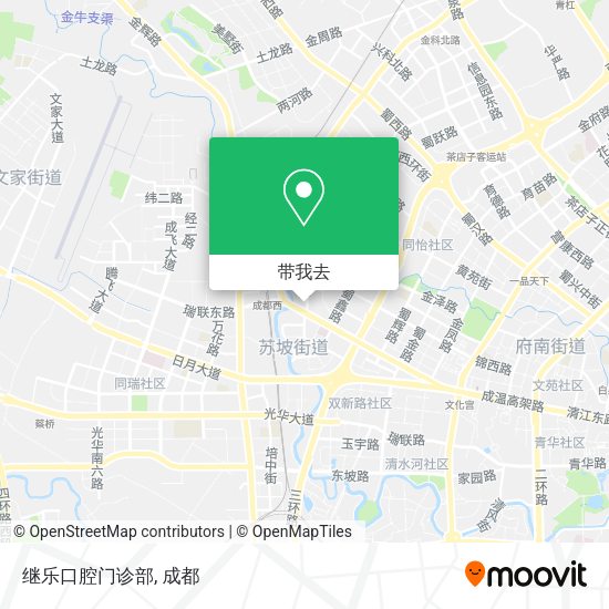 继乐口腔门诊部地图