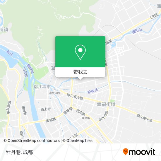 牡丹巷地图