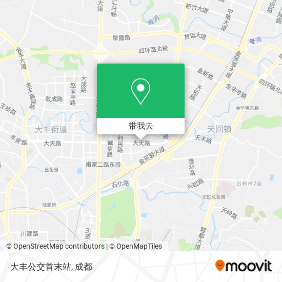 大丰公交首末站地图