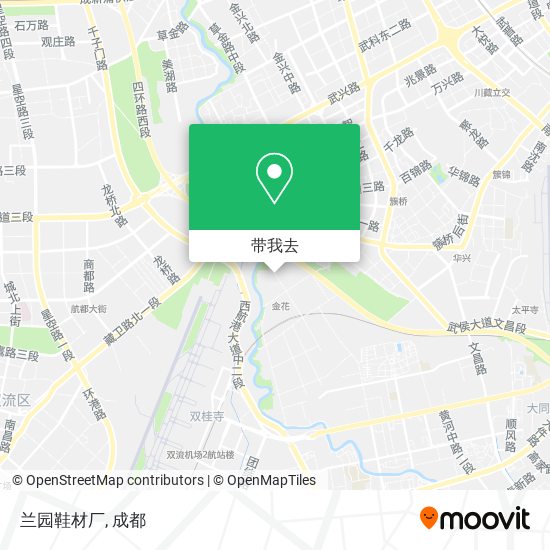 兰园鞋材厂地图