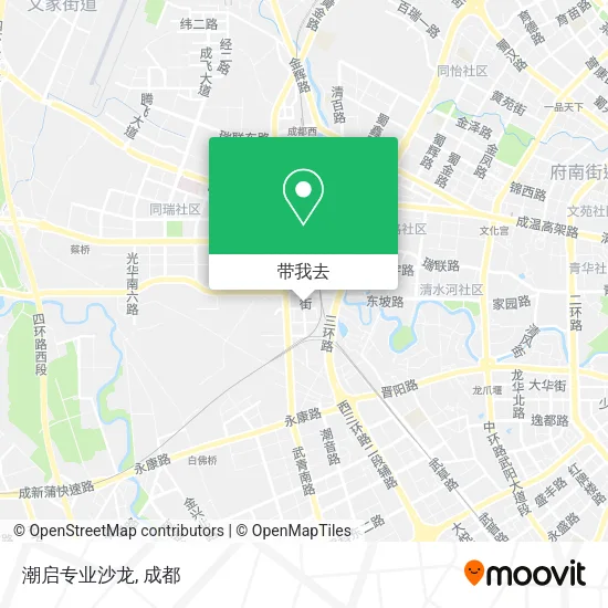 潮启专业沙龙地图