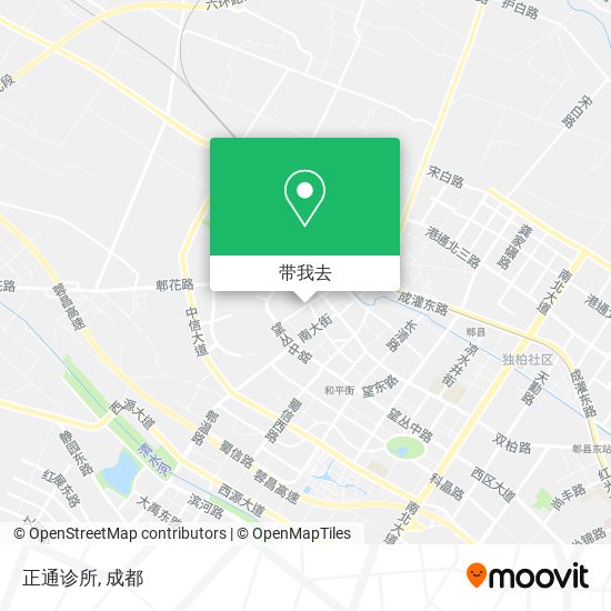 正通诊所地图