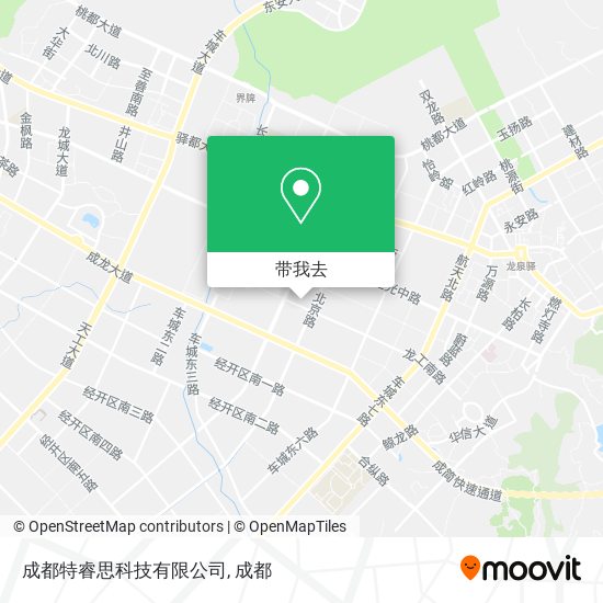 成都特睿思科技有限公司地图