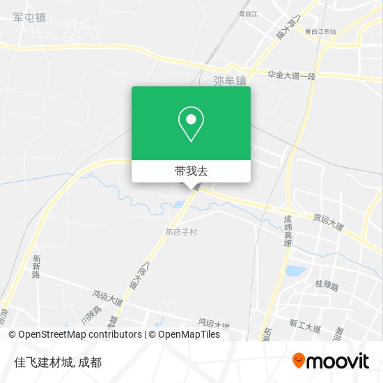 佳飞建材城地图
