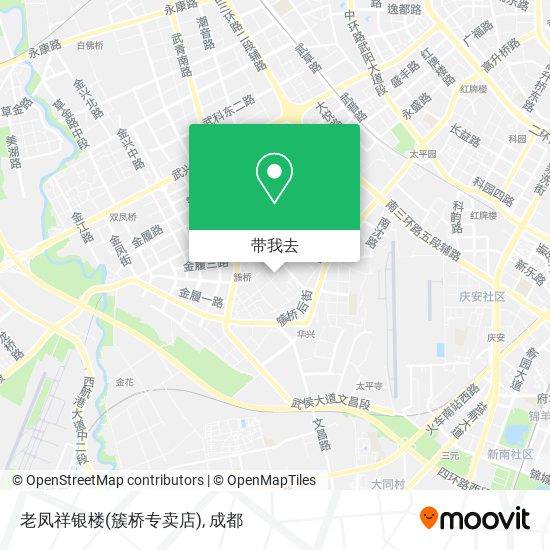 老凤祥银楼(簇桥专卖店)地图