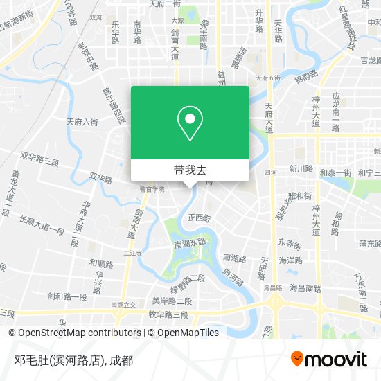 邓毛肚(滨河路店)地图