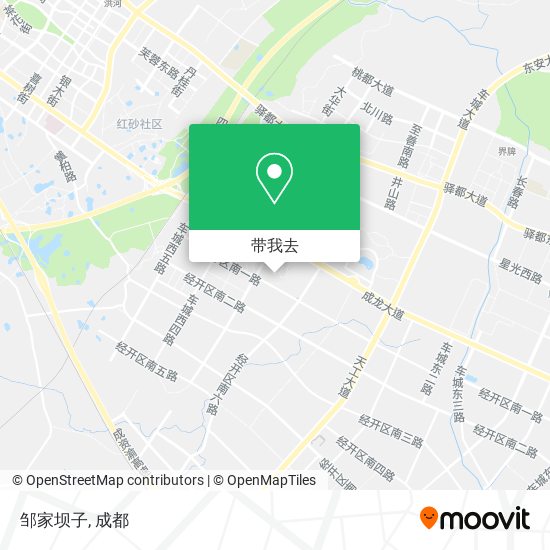 邹家坝子地图