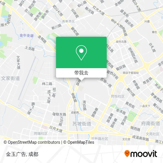 金玉广告地图