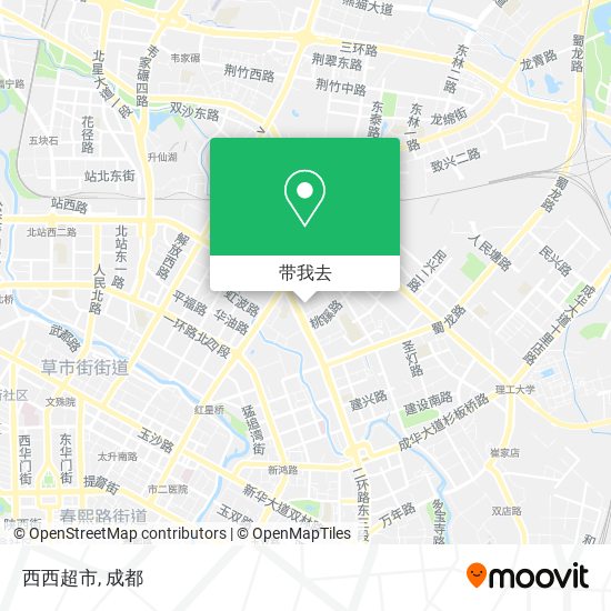 西西超市地图
