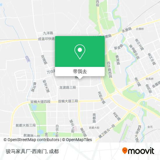 骏马家具厂-西南门地图