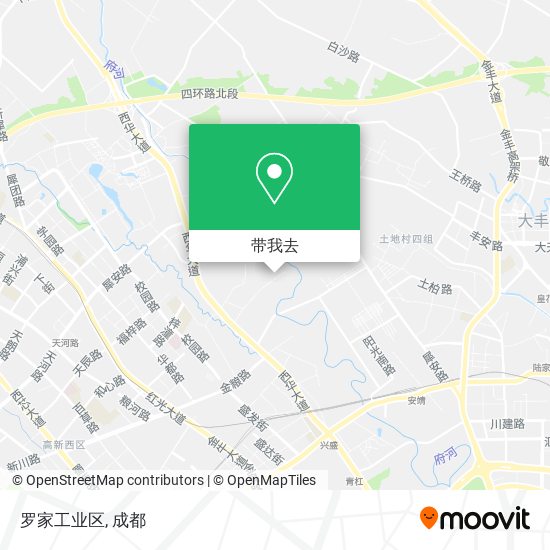 罗家工业区地图