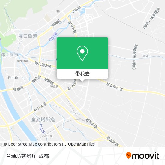 兰颂坊茶餐厅地图