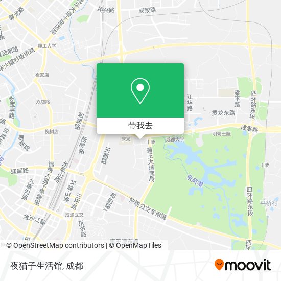 夜猫子生活馆地图