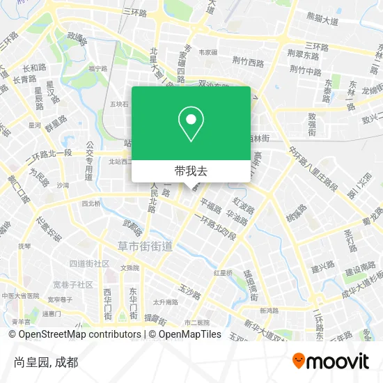 尚皇园地图
