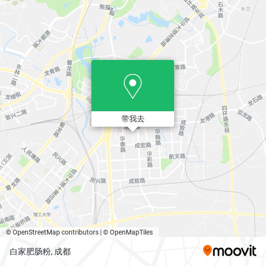白家肥肠粉地图