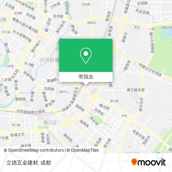 立德五金建材地图