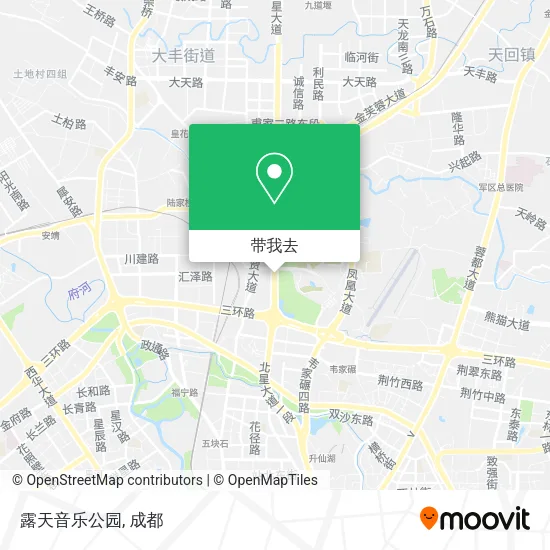 露天音乐公园地图