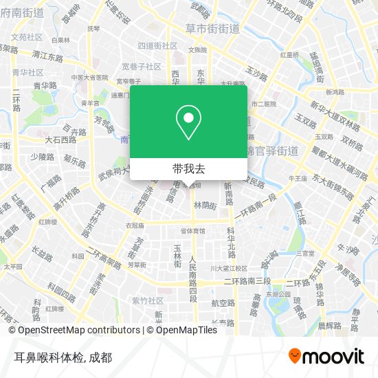 耳鼻喉科体检地图