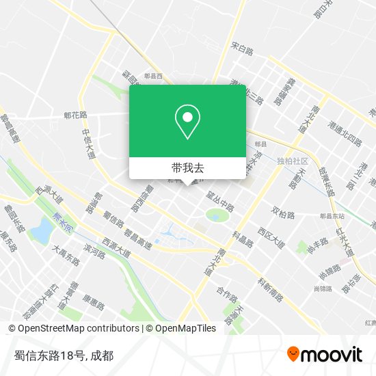 蜀信东路18号地图