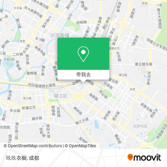 玖玖衣橱地图