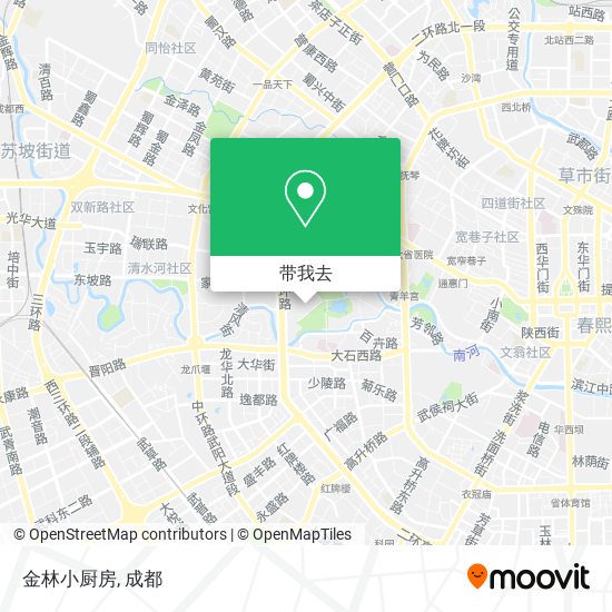 金林小厨房地图