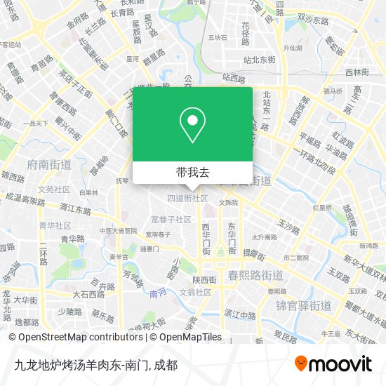 九龙地炉烤汤羊肉东-南门地图