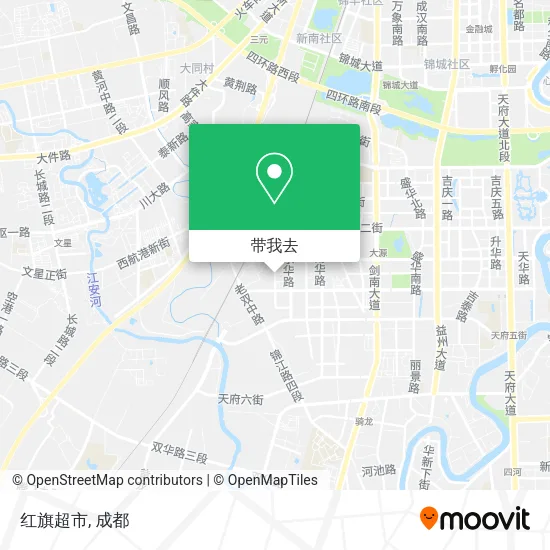 红旗超市地图