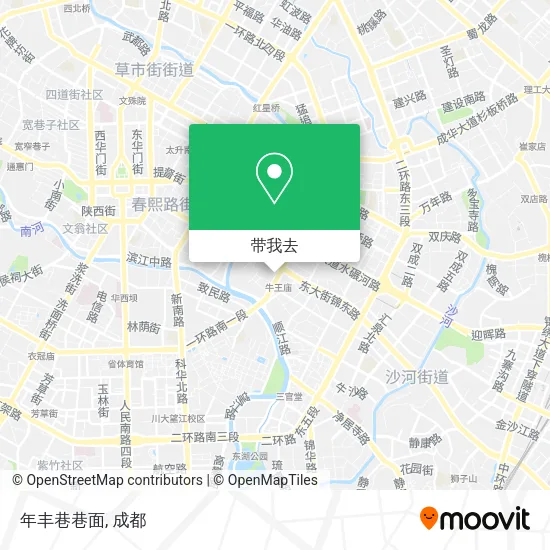 年丰巷巷面地图