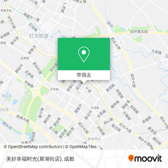 美好幸福时光(犀湖街店)地图