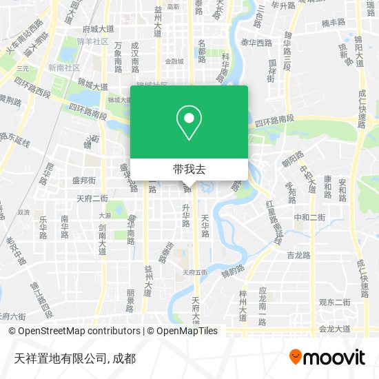 天祥置地有限公司地图