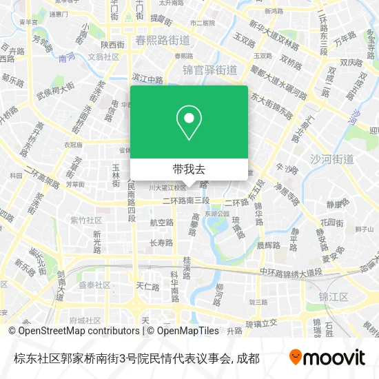 棕东社区郭家桥南街3号院民情代表议事会地图