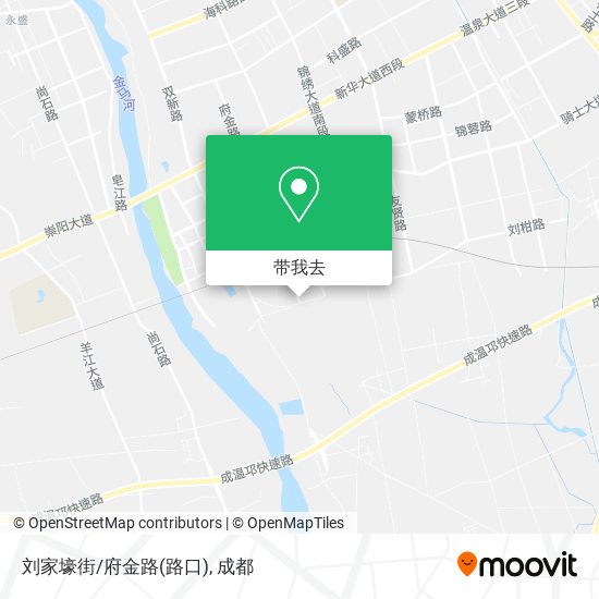 刘家壕街/府金路(路口)地图
