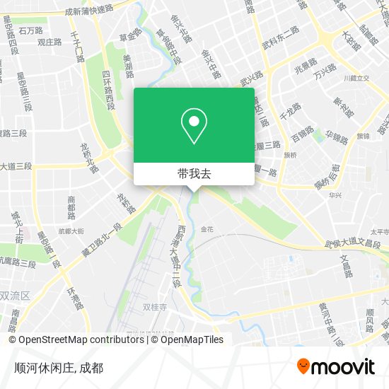 顺河休闲庄地图