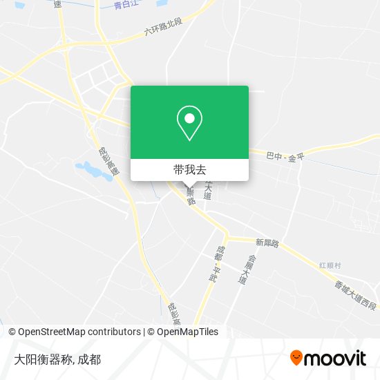 大阳衡器称地图